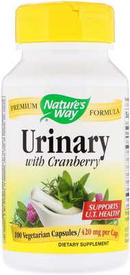 

Nature's Way Urinary with Cranberry 420 mg 100 Capsules(100 No)