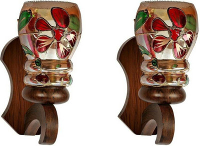 ANUJ TRADERS Wallchiere Wall Lamp Without Bulb(Pack of 2)