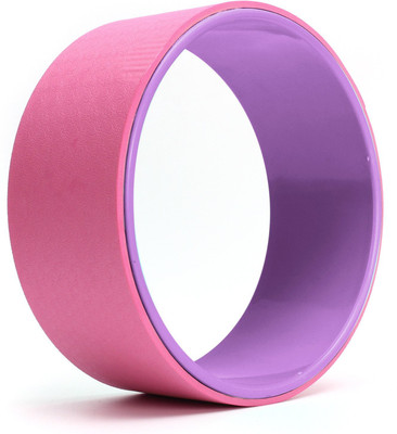 

FITSY Yoga Wheel for Both Women & Men, 13 inch Yoga Blocks(Pink Pack of 1)