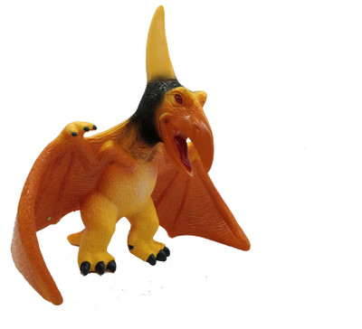 

Emob Amazing Realistic Look Wildlife Pteranodon Flying Dinosaur Animal Figure Playset Toy for Kids(Multicolor)