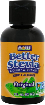 

Now Foods Better Stevia Liquid Sweetener Original 2 fl oz (60 ml) Sweetener(60 ml)