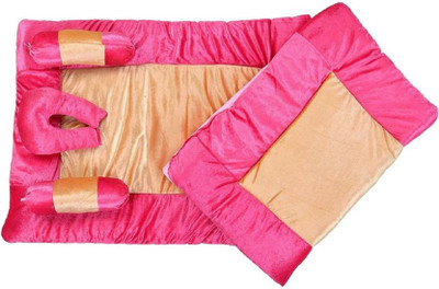 YATIN FAB Confort Velvet Bedding Set [pink](Fabric, Pink)