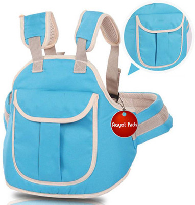 

Aayat Kids Super Solid Safer Travel Two Wheeler (Bike & Scooty ) Safety Belt for Kids D25 Baby Cuddler(Sky Blue, Front Carry facing in)
