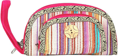 

Sangeetha Bag BUTTON CIRCLE Multipurpose Bag(Pink, 2 L)