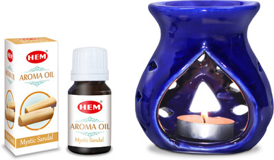 

HEM Mystic Sandal Scented Oil Set (10.5 cm x 10.5 cm x 11.5 cm)(10 ml)