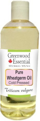 

Greenwood Essential Pure Wheatgerm Oil (Triticum vulgare) 100% Natural Therapeutic Grade Cold Pressed(200 ml)