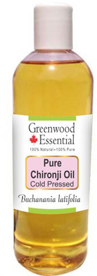 

Greenwood Essential Pure Chironji Oil (Buchanania latifolia) 100% Natural Therapeutic Grade Cold Pressed(200 ml)