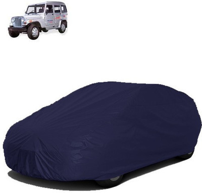 RAIN SPOOF Car Cover For Mahindra Marshal (Without Mirror Pockets)(Blue)