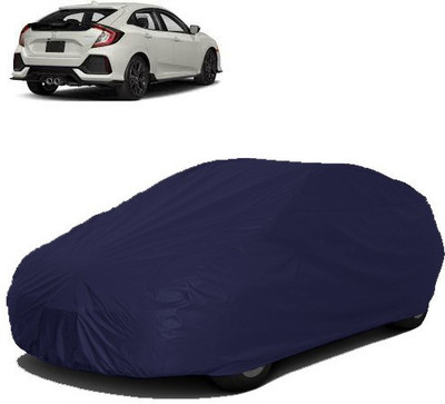 Kuchipudi Car Cover For Honda Civic (Without Mirror Pockets)(Blue)
