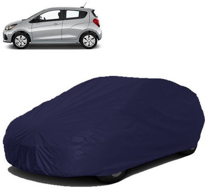 RAIN SPOOF Car Cover For Chevrolet Spark (Without Mirror Pockets)(Blue)