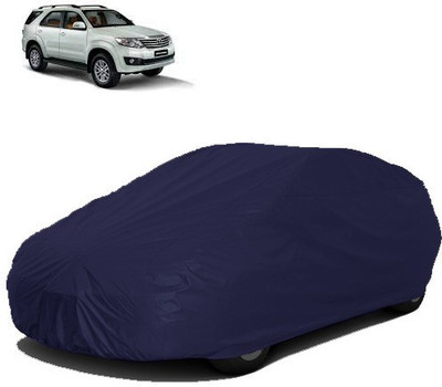 Kuchipudi Car Cover For Toyota Fortuner Old (Without Mirror Pockets)(Blue)