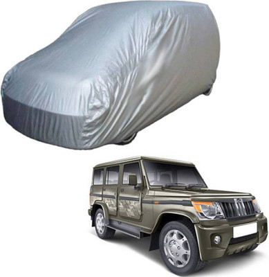Shivonic Car Cover For Mahindra Bolero (Without Mirror Pockets)(Silver, For 2016, 2014, 2011 Models)