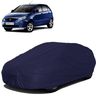 Kuchipudi Car Cover For Tata Vista (Without Mirror Pockets)(Blue)