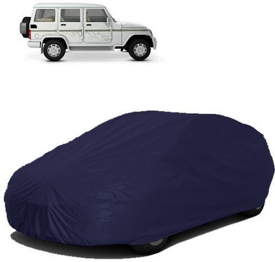 RAIN SPOOF Car Cover For Mahindra Bolero (Without Mirror Pockets)(Blue)