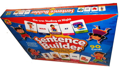 

NILSEA , CJE Sentence Builder, Learn Your Child Nouns, Pronouns, Verbs, Tenses & Sentences | Educational Games | Perfect Gift for Kids(Multicolor)