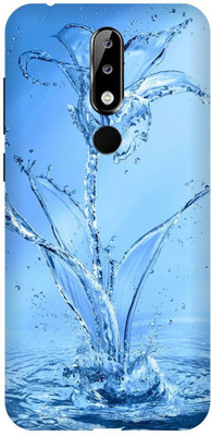 Vascase Back Cover for Nokia 5.1 Plus(Multicolor, Dual Protection, Silicon, Pack of: 1)
