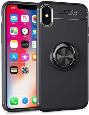 JPACC Back Cover for Apple iPhone XS Max(Transparent, Black, Shock Proof, Silicon)