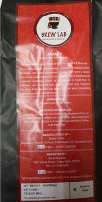 

Brew Lab Aromato Roast & Ground Coffee 1 kg