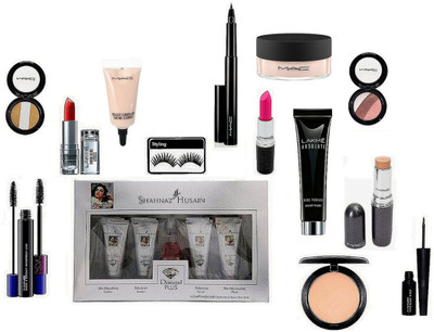 

Styling Eyelashes, Shahnaz Husain Diamond Plus Kit, Lakme Absolute Blue Perfect Makeup Primer, Enrich Matte Finish Lipstick Mac Stick Concealer, Compact, Candy Yum Yum Lipstick, HautE and Naughty Waterproof Lash Double Effect Mascara Pro LongWear Conceale