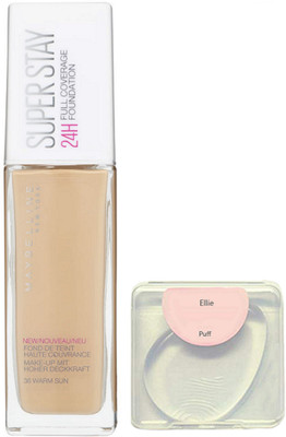 

ellie silicon puff , superstay foundation(Set of 2)