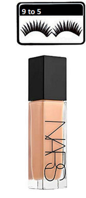 

9 to 5 Eyelashes & Nars All Day Luminous Weightless Foundation(Set of 2)