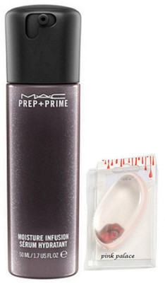 

pink palace Silicon Puff, Mac Prep+Prime Infusion Face Serum(Set of 2)