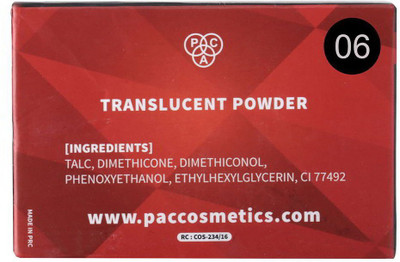 

PAC Translucent Powder 06 Compact(06)