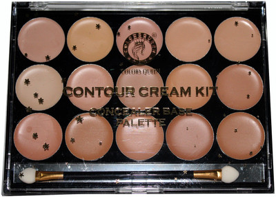 

Colors Queen Contour Cream Kit Make Up Base Palette Concealer(beige)