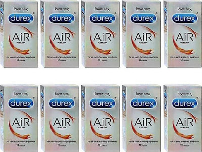 

Durex ultra Thin Honeymoon Love Special Pack of 10 X 10=100 (Concealed/Confidential Packaging) Condom(Set of 10, 100S)