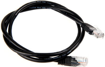 

Maxtree Cat5e Patch Ethernet RJ45 LAN Cable Patch Cable(Compatible with Laptop, Computer, Router, Modem, Black)