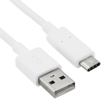 Mindmaker Micro USB Cable 2 A 1 m 2.1A Fast C(Compatible with Android Devices, Mobile Phones, Tablet, Mac, White)