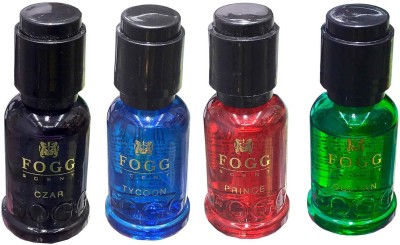 FOGG SCENT Gift Pack EAU DE PARFUM PRINCE, CZAR, TYCOON & SULTAN Pack Of 4 Pocket Perfume  -  For Men & Women(60 ml, Pack of 4)