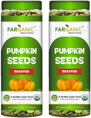 

FARGANIC Pumpkin Seeds(500 g, Pack of 2)