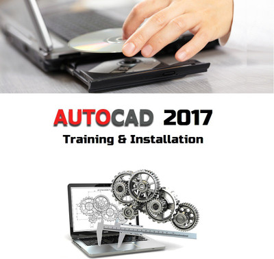 

AutoDesk AutoCAD 2017 Training & Installation guide(DVD)