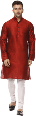 JIHUZUR Men Kurta Pyjama Set
