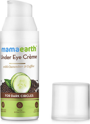 

Mamaearth Natural Under Eye Cream for Dark Circles & Wrinkles with Coffee & Cucumber(50 ml)