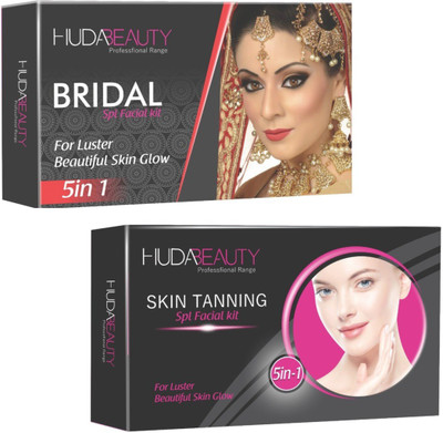 

Huda Beauty Professional Range Bridal & Skin Tanning Facial Kit 900 g(Set of 2)
