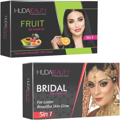 

Huda Beauty Professional Range Fruit & Bridal Facial Kit 900 g(Set of 2)