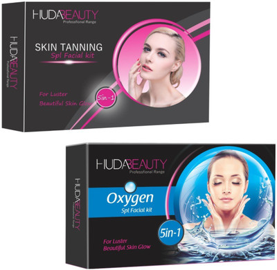 

Huda Beauty Professional Range Skin Tanning & Oxygen Facial Kit 900 g(Set of 2)