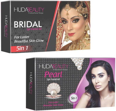 

Huda Beauty Professional Range Bridal & Pearl Facial Kit 900 g(Set of 2)