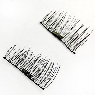 

YUGAM 3D Reusable Fake Magnetic Eyelashes No Glue Required Natural Soft Eye Lashes Extension(Pack of 1)