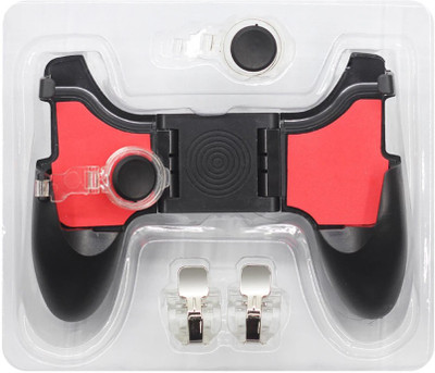 

Blue Birds Mobile Phone Gaming Game-pad Joystick game controller pubg All in one L1R1 PUBG gaming Button L1 R1 Shooter Aim Key Handle Metal triggers gamepad handle grip gamepad 5 in 1 Game-kit for all smartphones Iphone and Android mobile Gamepad(Black, F