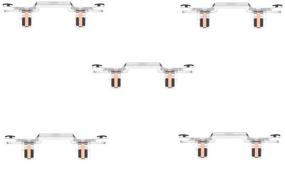 

ZACU Set of 5 Transparent PUBG Sensitive Shoot/Aim Buttons L1 R1 Trigger Mobile Game Controller for Andriod & IOS Metal Gaming Accessory Kit(White, For Android, iOS)