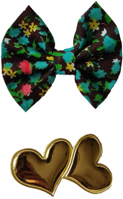 

craft maniacs Cactus and stars set of 2 alligator clips Hair Pin, Back Pin, Hair Clip(Multicolor)