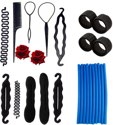 

Confidence New Arrival Hair Accessories Combo For Girls Hair Styling Hair Accessory Set(Multicolor)