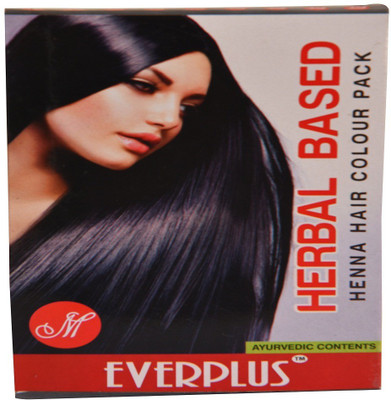 

EVERPLUS BLACK BROWN HENNA HAIR COLOR Hair Color(Black, Brown)