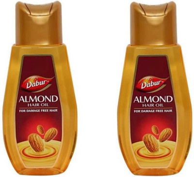 Dabur Almond Pack Of 2 Hair Oil(400 ml)