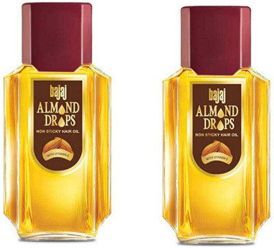 

Bajaj Almond Pack of 2 Hair Oil(400 ml)