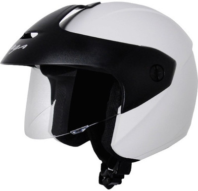 

VEGA Ridge With Peak Motorbike Helmet(White