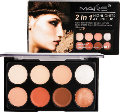 

Mars 2 in 1 Highlighter and Contour Highlighter(Beige-2)